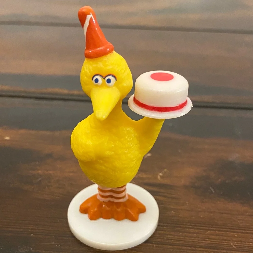 Vintage 1980’s Wilton Sesame Street cake toppers